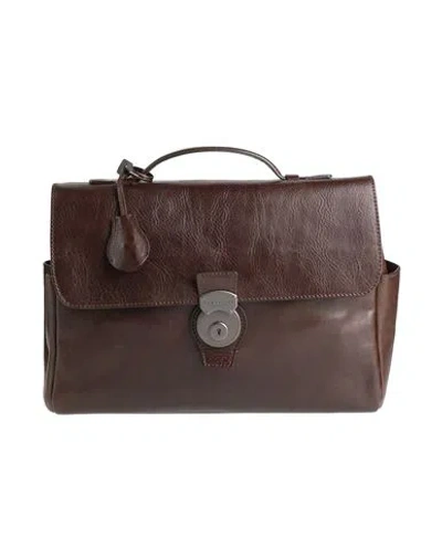 The Bridge Woman Handbag Dark Brown Size - Cow Leather In Brown