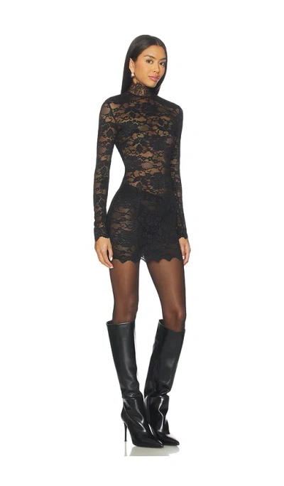 Superdown Laura Mini Dress In Black