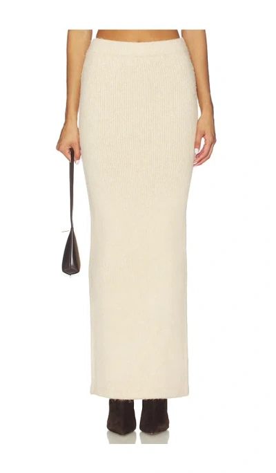 Sndys Winnie Maxi Skirt In White