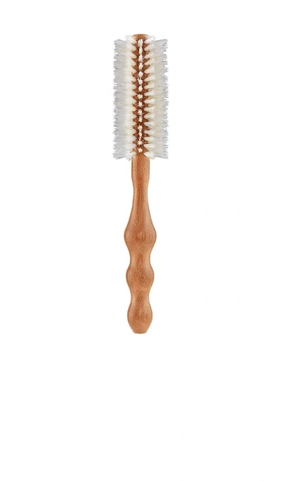 Philip B Small (45mm) Round Blonde Hairbrush In White