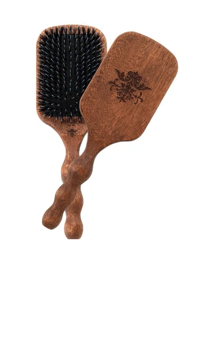 Philip B Paddle Hair Brush In Brown