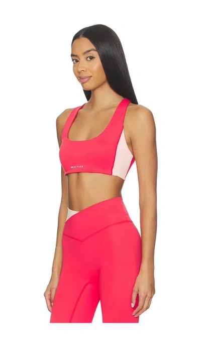 P.e Nation Zone Sports Bra In Red