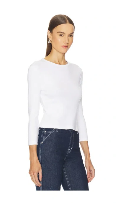 Grlfrnd 3/4 Sleeve Tee In White