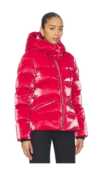 Mackage Madalyn Coat In Red