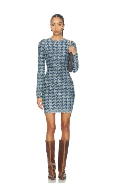 Diesel Halma Dress In Blue