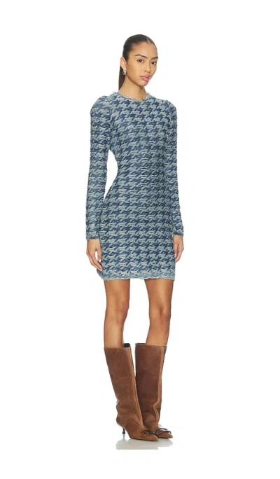 Diesel Halma Dress In Blue