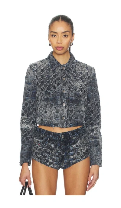 Diesel Ursy Jacket In Blue