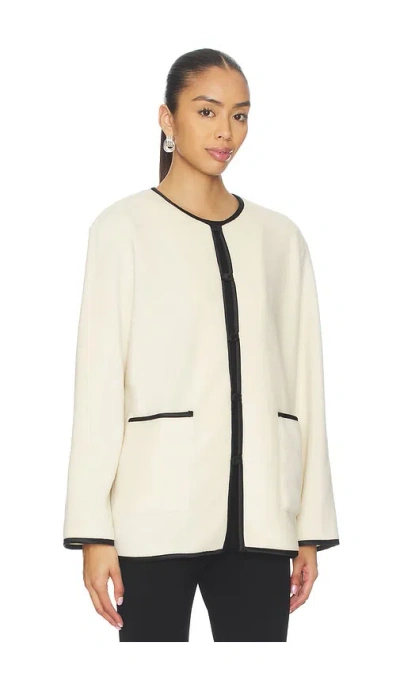 Donni The Polar Fleece Jacket In Neutral