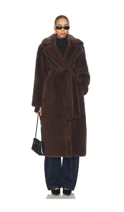 Sam Maddox Coat In Brown