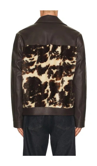Unreal Fur Yellowstone Jacket In Black