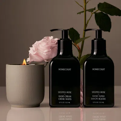 Homecourt Steeped Rose Candle In Neutral