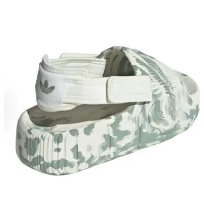 Adidas Originals (wmns) Adidas Adilette 22 Xlg Slide 'off White Silver Green'