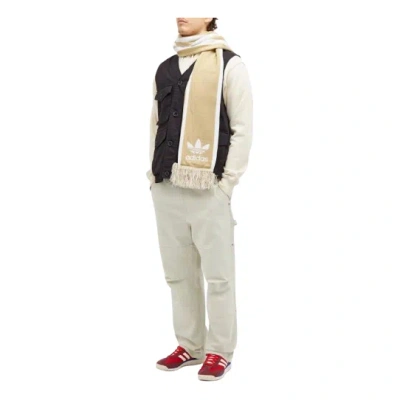 Adidas Originals Adidas Adicolor Football Scarf 'magic Beige' In Neutral