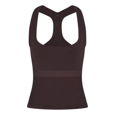 Nike (wmns)  X Skims Vintage Seamless Racerback Tank 'phoenix' In Red