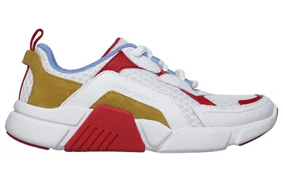 Skechers (wmns)  Mark Nason Los Angeles Block 'white Red' In Multi