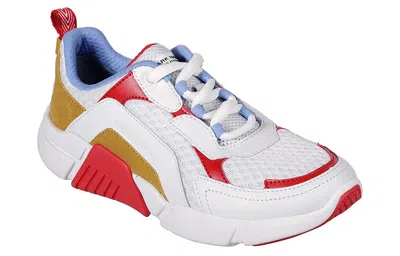 Skechers (wmns)  Mark Nason Los Angeles Block 'white Red' In Multi
