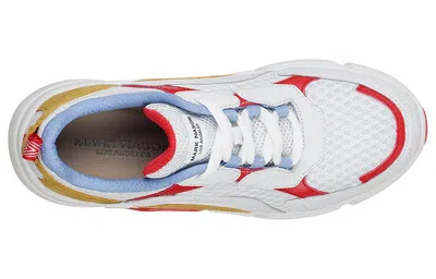 Skechers (wmns)  Mark Nason Los Angeles Block 'white Red' In Multi