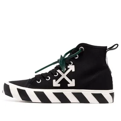 Off-white Vulcanized High-top Sneakers In Black