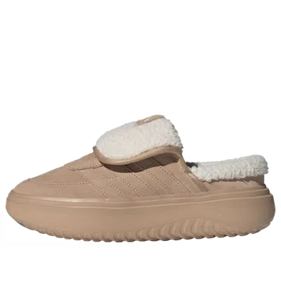 Adidas Originals (wmns) Adidas Grand Court Mule 'warm Sandstone Wonder White' In Brown