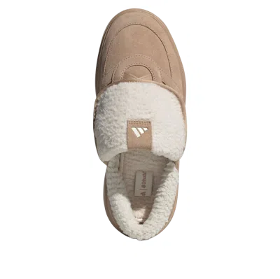 Adidas Originals (wmns) Adidas Grand Court Mule 'warm Sandstone Wonder White' In Brown