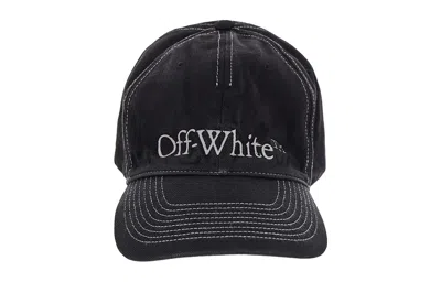 Off-white Logo Baseball Cap In Black