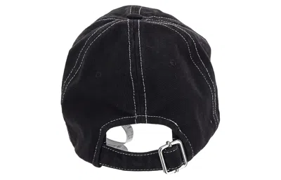 Off-white Logo Baseball Cap In Black