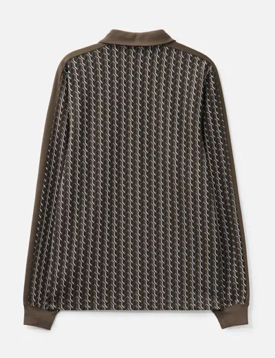 Puma Jjjjound X  T7 Longsleeve Polo In Brown