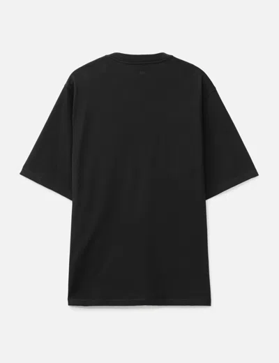 Ami Alexandre Mattiussi Cotton Ami De Coeur T-shirt In Black