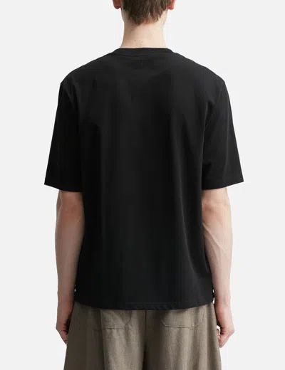 Ami Alexandre Mattiussi Cotton Ami De Coeur T-shirt In Black