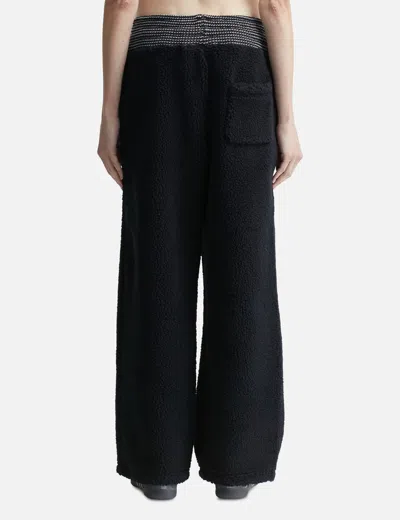 Glowny Boucle Pants In Black