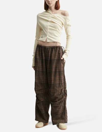 Glowny Checkmate Track Pants In Multi