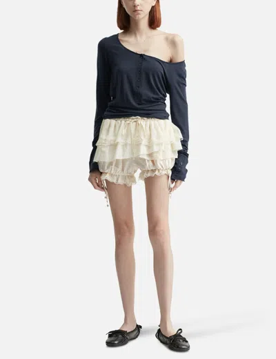 Glowny Fade Button Long Sleeve In Blue