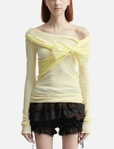 Glowny Loren Bow Long Sleeve