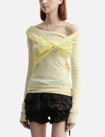 Glowny Loren Bow Long Sleeve