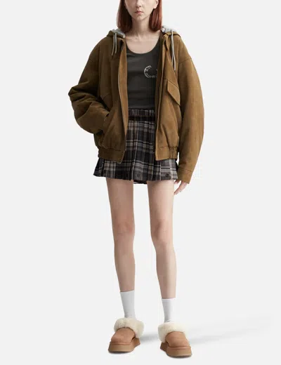 Glowny Rocky Waffle Sleeveless Top In Gray