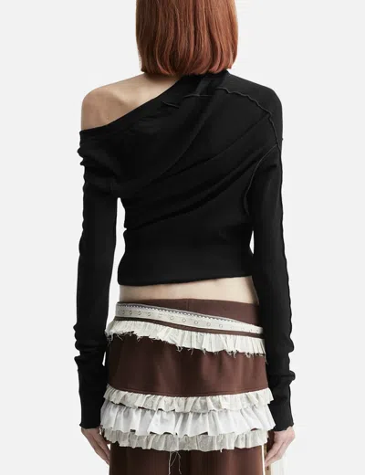 Glowny Tilt Button Long Sleeve In Black