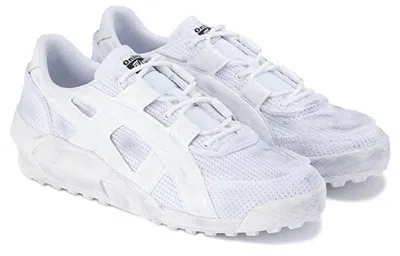 Onitsuka Tiger Big Logo Trainer 'white Grey' In Gray