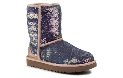 Ugg (wmns)  Classic Short Cosmos Sequin Rose Gold In Animal Print