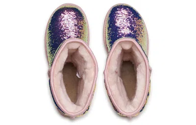 Ugg (wmns)  Classic Short Cosmos Sequin Rose Gold In Animal Print