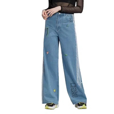 Adidas Originals (wmns) Adidas Fiorucci Denim Track Pants 'blue'