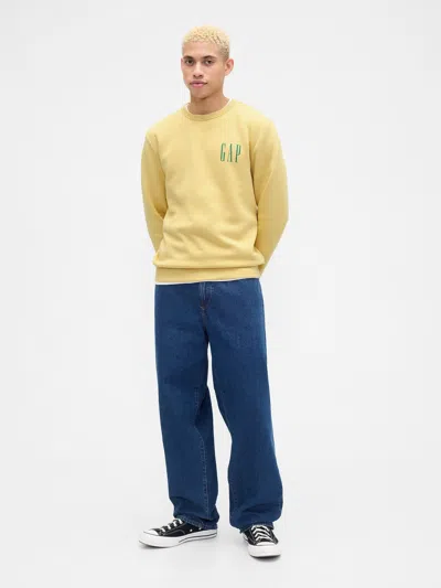 Gap Factory Gap Logo Sweatshirt In Yellow