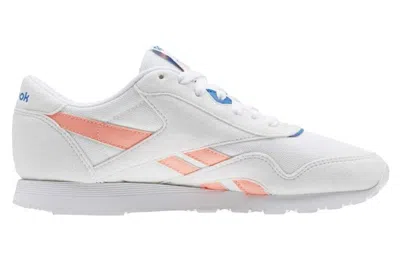 Reebok (wmns)  Classic Nylon 'white Digital Pink' In Multi
