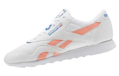 Reebok (wmns)  Classic Nylon 'white Digital Pink' In Multi