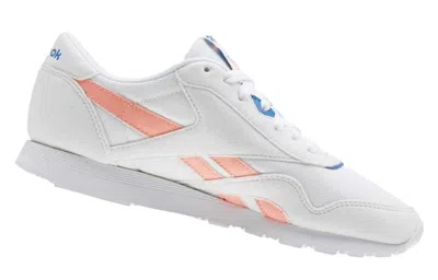 Reebok (wmns)  Classic Nylon 'white Digital Pink' In Multi