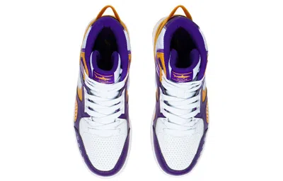 Li-ning Basketball Culture 'purple Yellow' In Multi