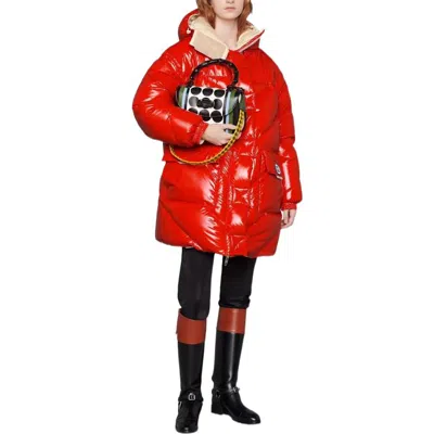 Gucci (wmns)  Reversible Down Padded Nylon Jacket 'red'