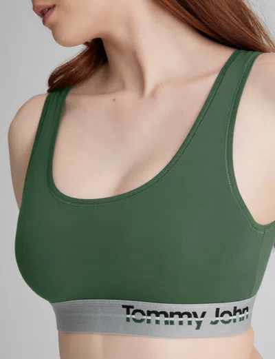 Tommy John Women's Cool Cotton Scoop Bralette In Multi