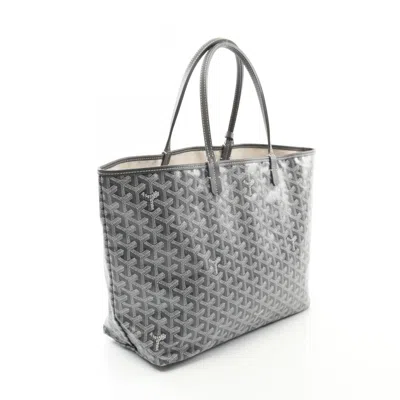 Pre-owned Goyard Gray Multi-color Coated Canvas Tote Bag ()
