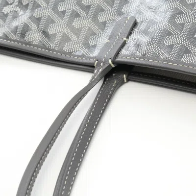 Pre-owned Goyard Gray Multi-color Coated Canvas Tote Bag ()