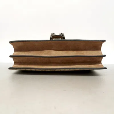 Pre-owned Gucci Brown Pvc Shoulder Bag ()